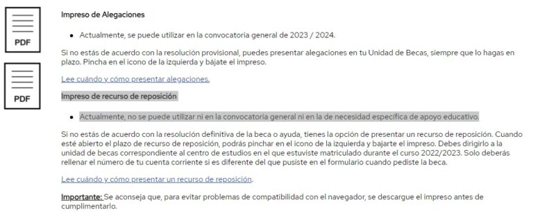 Cómo Reclamar tu Beca MEC: Una Guía Paso a Paso 4 Recurso de Reposición